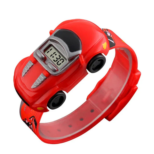 SpeedTrack™ – Kinderuhr für Jungen mit Silikonband