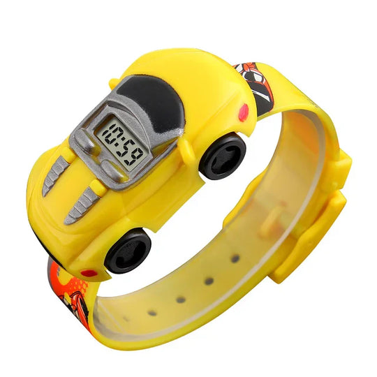 SpeedTrack™ – Kinderuhr für Jungen mit Silikonband