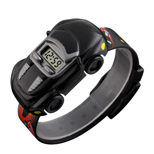 SpeedTrack™ – Kinderuhr für Jungen mit Silikonband
