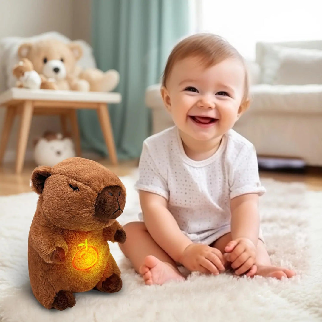 Calmara™ – Entspannungs-Kuscheltier mit Atemrhythmus & Licht