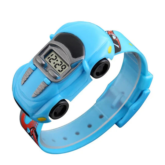 SpeedTrack™ – Kinderuhr für Jungen mit Silikonband