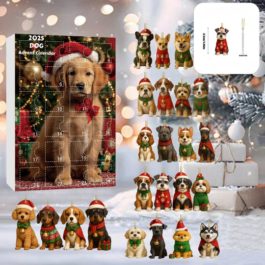 Hondjes Christmas Countdown Calendar| Limited Holiday Drop