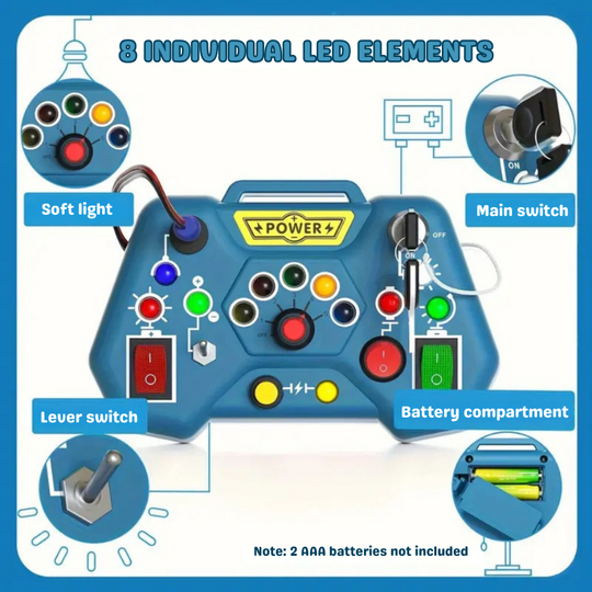 BrightBoxie™ - LED-Sensortafel l Montessori-Spielzeug