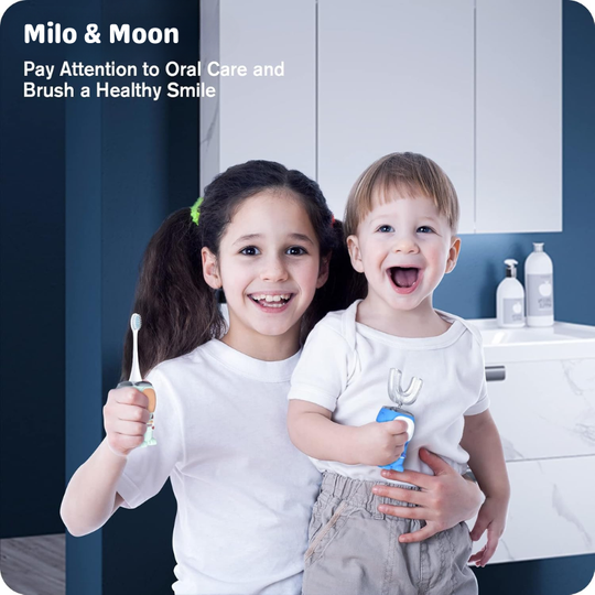 MiloBrush™ Astro Edition – Elektrischs Chindertandbürschtli Set (6–12 Jahr)