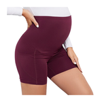BellyBreeze™ – Schwangerschaftsshorts mit Hohem Bund – Atmungsaktiv & Bequem