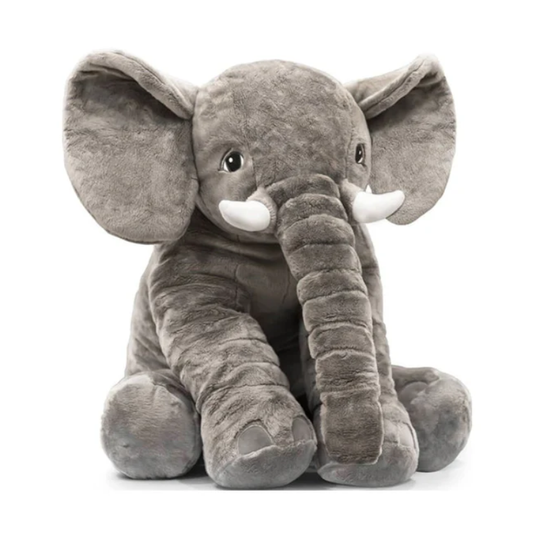 CuddlePhant™ Plüsch-Elefantenkissen – Sanftes Kuscheltier & Schlafbegleiter