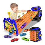 SpeedRacer™ – 5-Spur Rennarena mit Autos – Transformierbares Aufbewahrungsset