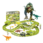 Dinosaurier-Abenteuer-Rennset