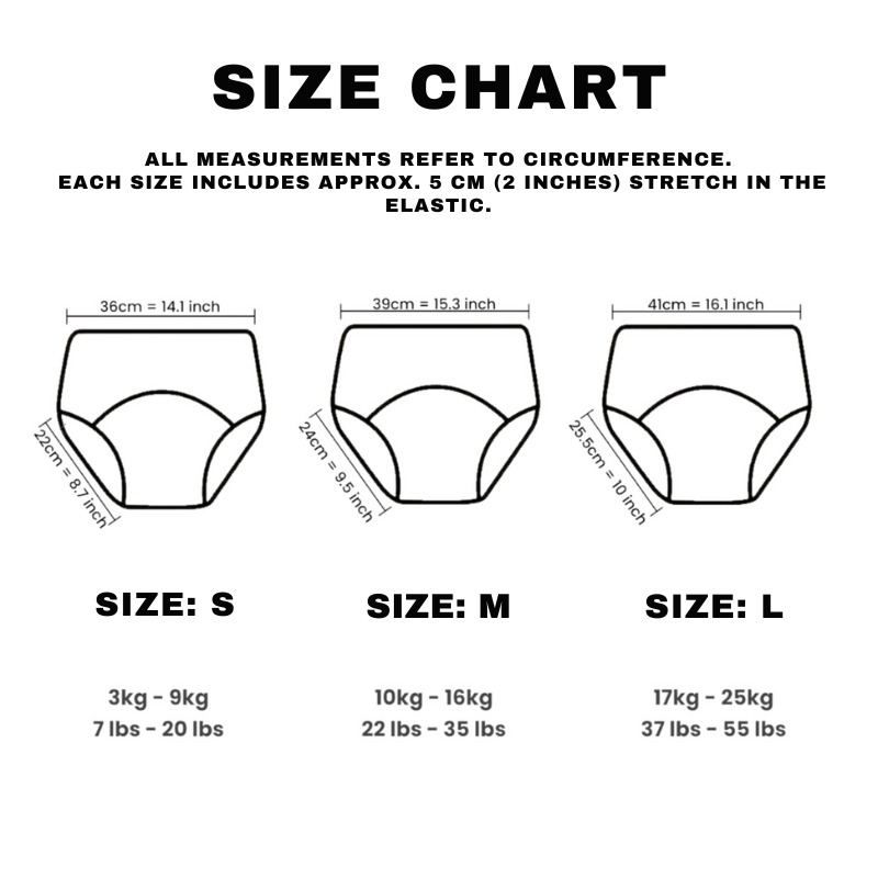 PottyPants™ – The cutest training diapers for big little babies