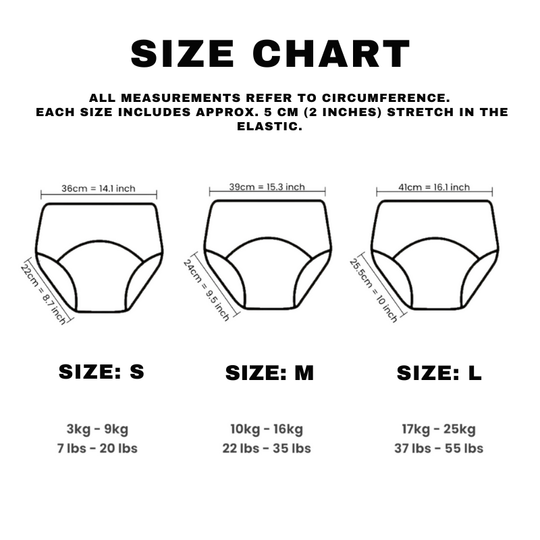 PottyPants™ – The cutest training diapers for big little babies