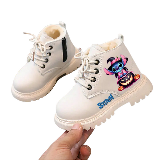 StitchBoots™ – Kinder Boots mit Halloween-Design – Warm & Bequem