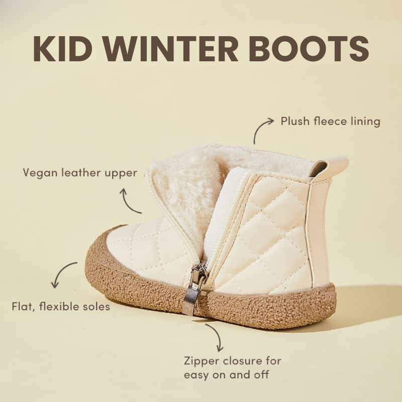 EcoStep™ – Kinder Winterstiefel – Warm & Umweltfreundlich