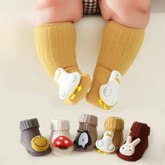 LittleCritters™ – Sicheri Baby Socken mit Antirutsch – Tierli Set