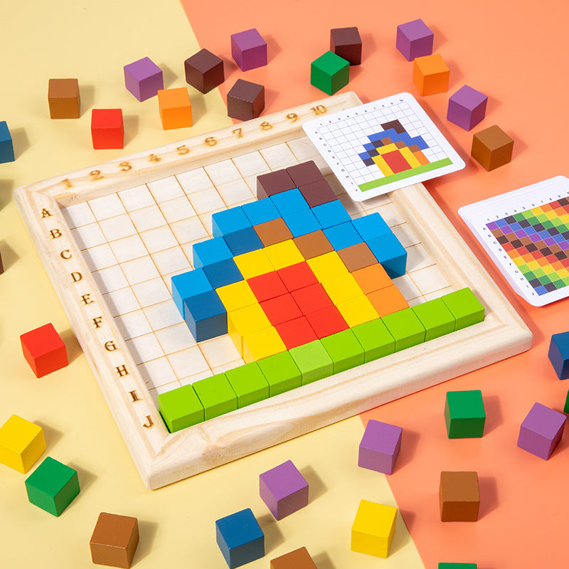 ColorCount™ - Montessori Farb- & Zahlä-Holzspielzeug Chind