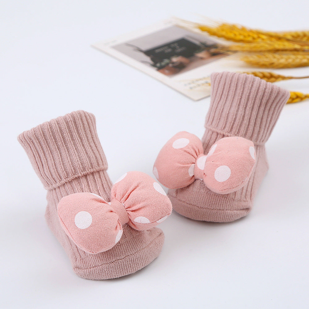 Plush sock shoes for babies