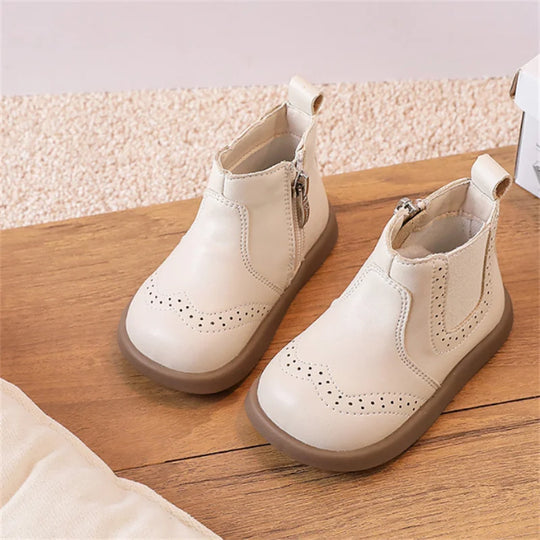 ClassicStep™ – Kinder Boots aus Leder – Klassisch & Robust