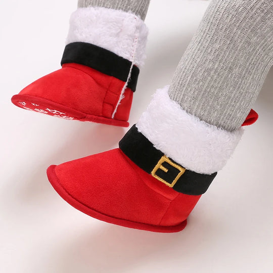 FestiveToes™ – Baby Boots für Weihnachten – Warm & Charmant
