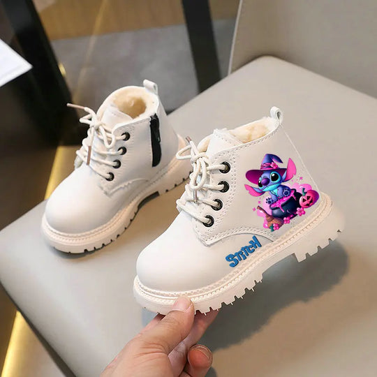 StitchBoots™ – Kinder Boots mit Halloween-Design – Warm & Bequem