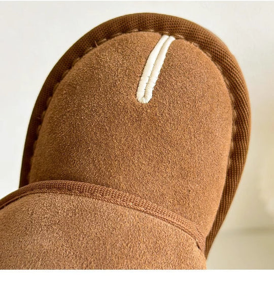 CozyStep™ – Warm & Eifach z’zieh – Djamena Kinder Schuh