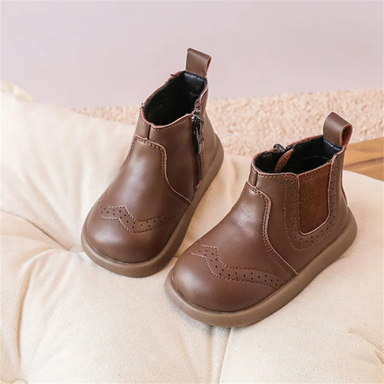 ClassicStep™ – Kinder Boots aus Leder – Klassisch & Robust