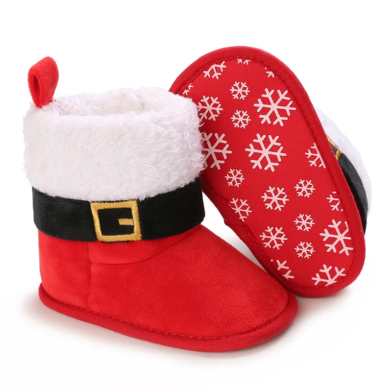 FestiveToes™ – Baby Boots für Weihnachten – Warm & Charmant
