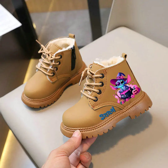 StitchBoots™ – Kinder Boots mit Halloween-Design – Warm & Bequem