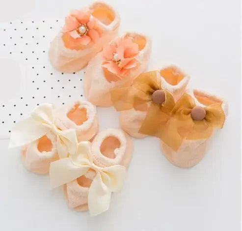AngelToes™ – Eleganti & Komfortabli Babysöckli mit Antirutsch