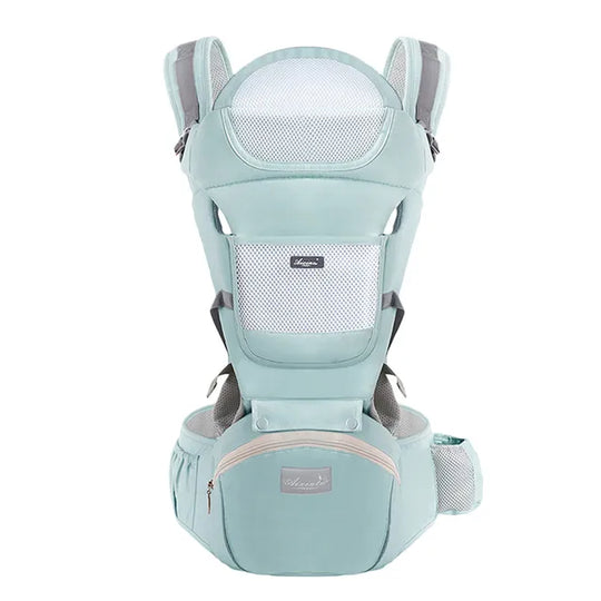 BabyCarrier™ 6-in-1 – Unisex Babytrage mit Stauraum & Ergonomie