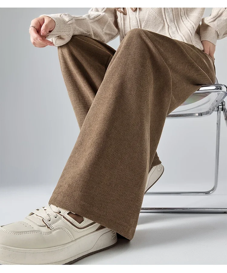 BumpFlex™ – Umstands-Hose aus Baumwolle mit Bauchband – Komfortable Ribstruktur & Weite Beine