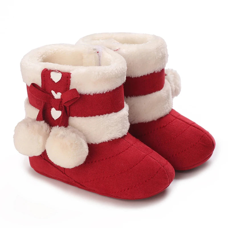 FestiveToes™ – Baby Boots für Weihnachten – Warm & Charmant