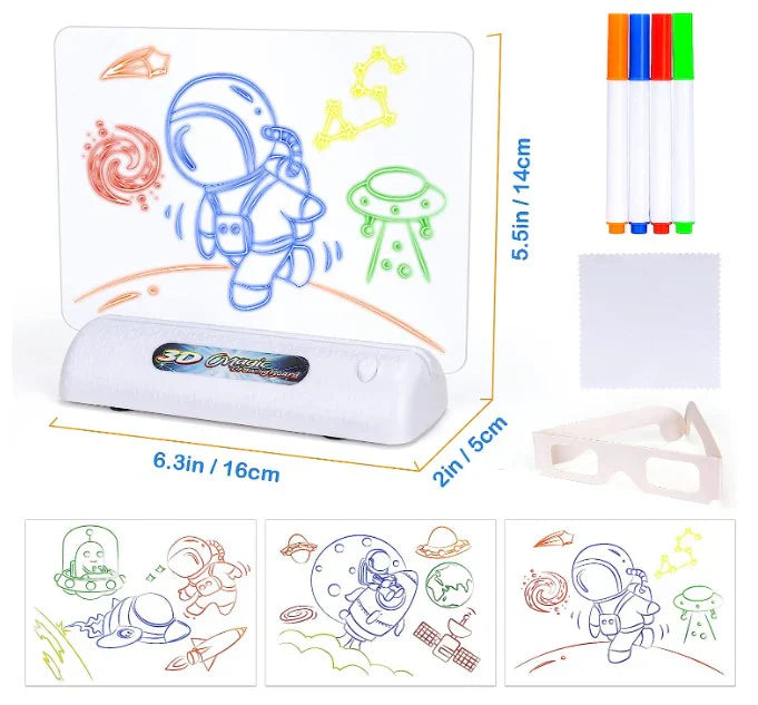GlowArtBoard™ - Leuchtendi Kunsttafel Kinderspielzeug Geschenkideen