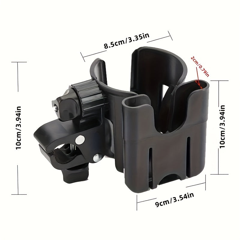 TinyClip™ – Kinderwagenhalter für Handy & Getränk