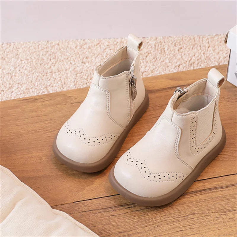 ClassicStep™ – Kinder Boots aus Leder – Klassisch & Robust