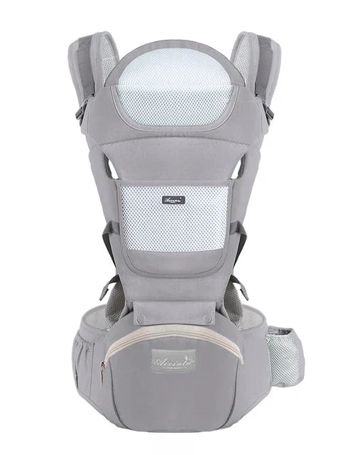 BabyCarrier™ 6-in-1 – Unisex Babytrage mit Stauraum & Ergonomie