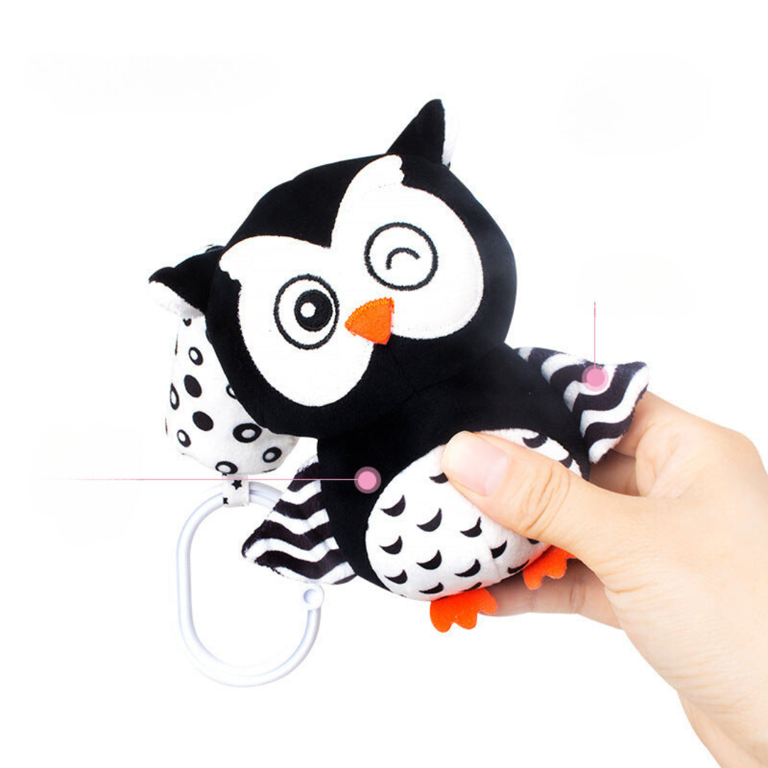 Baby rattles stuffed animals for strollers and cribs