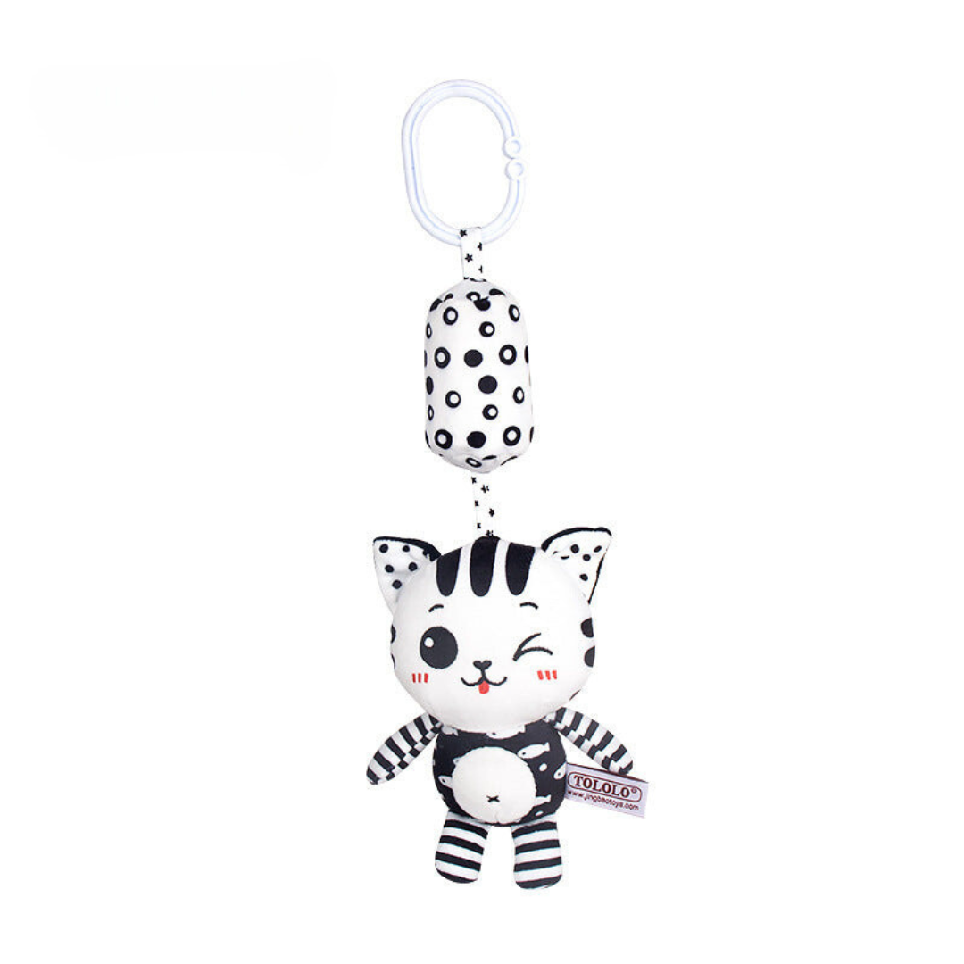 Baby rattles stuffed animals for strollers and cribs