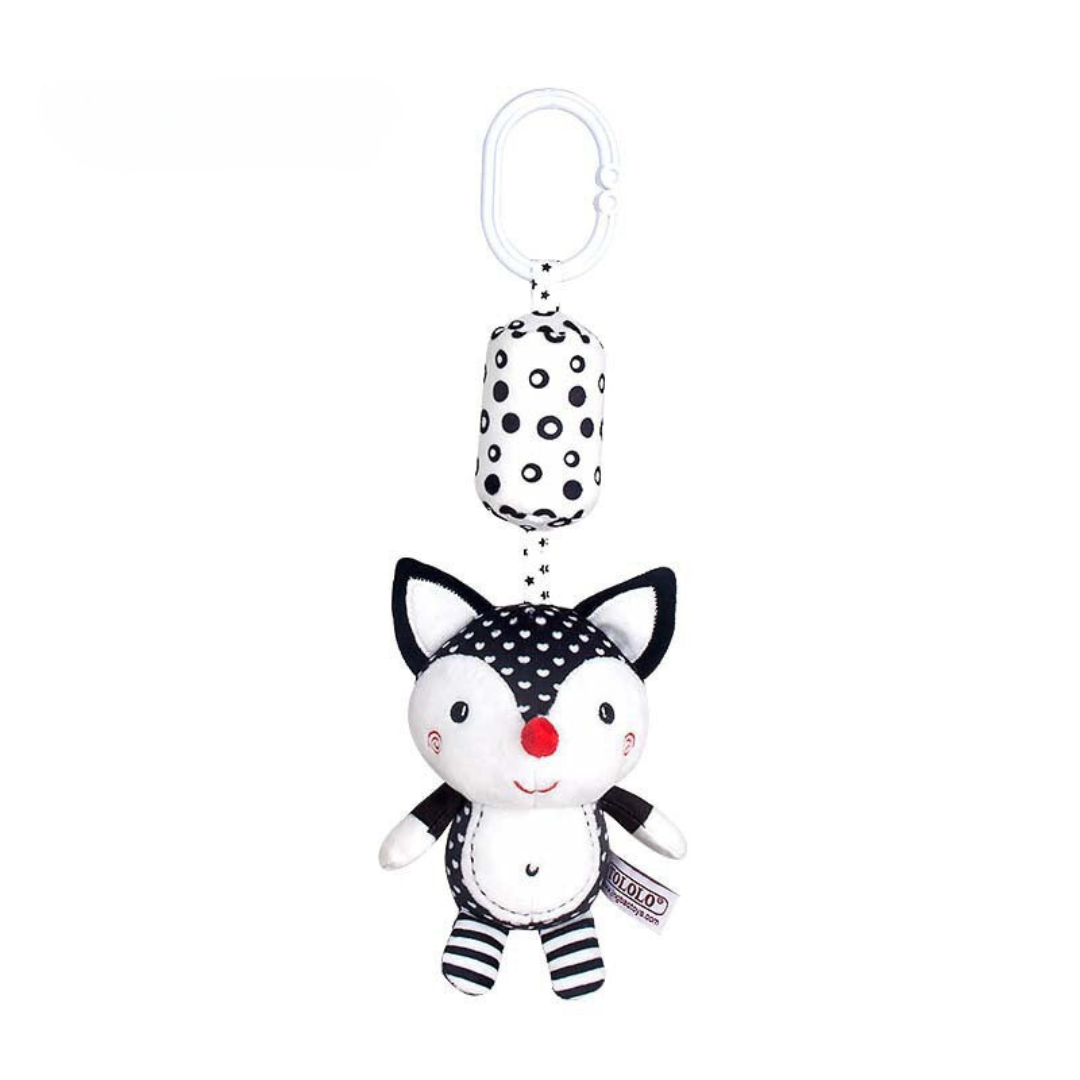 Baby rattles stuffed animals for strollers and cribs
