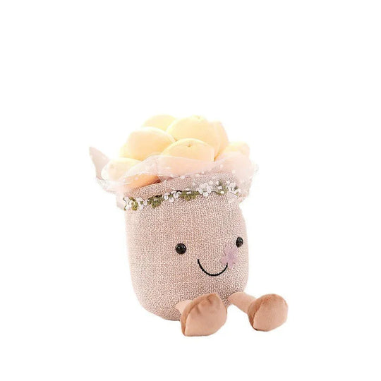 BloomieBuddy™ – fröhlichste Blumen-Kuschelpuppe