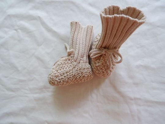 CozyBuds™ – Warme Gebrischti Babyslofli – Winterpantoffel für Chind