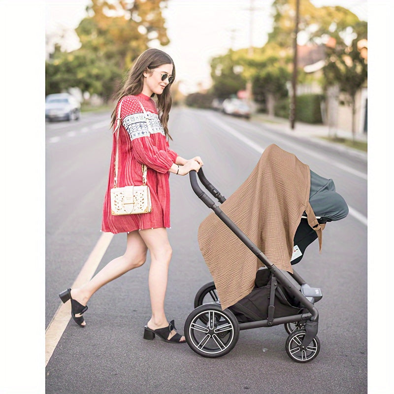 NurtureCover™ – Atmungsaktiver & Komfortabler Still-Schal aus Baumwolle