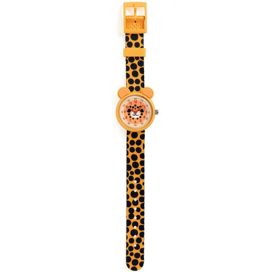 TimeTiger™ Kinderuhr – Gepard-Design für Kinder