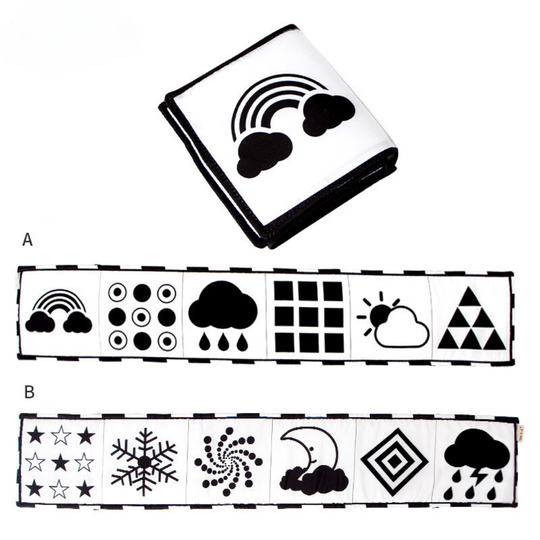 ContrastBook™ - Montessori Babyspielzeug Neugeboreni