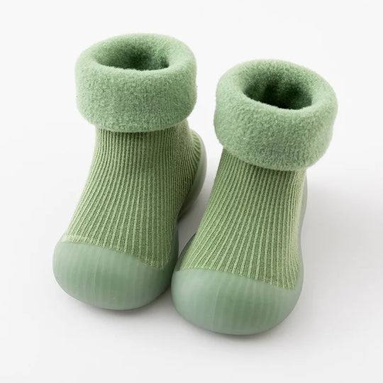 LittleGrip™ – Warme Antirutsch Babysöckli – Innen Schuh