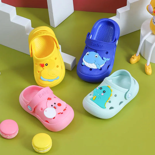 BreezeHops™ – Lichtig & Atmigs Design – Kinder Antirutsch Slippers