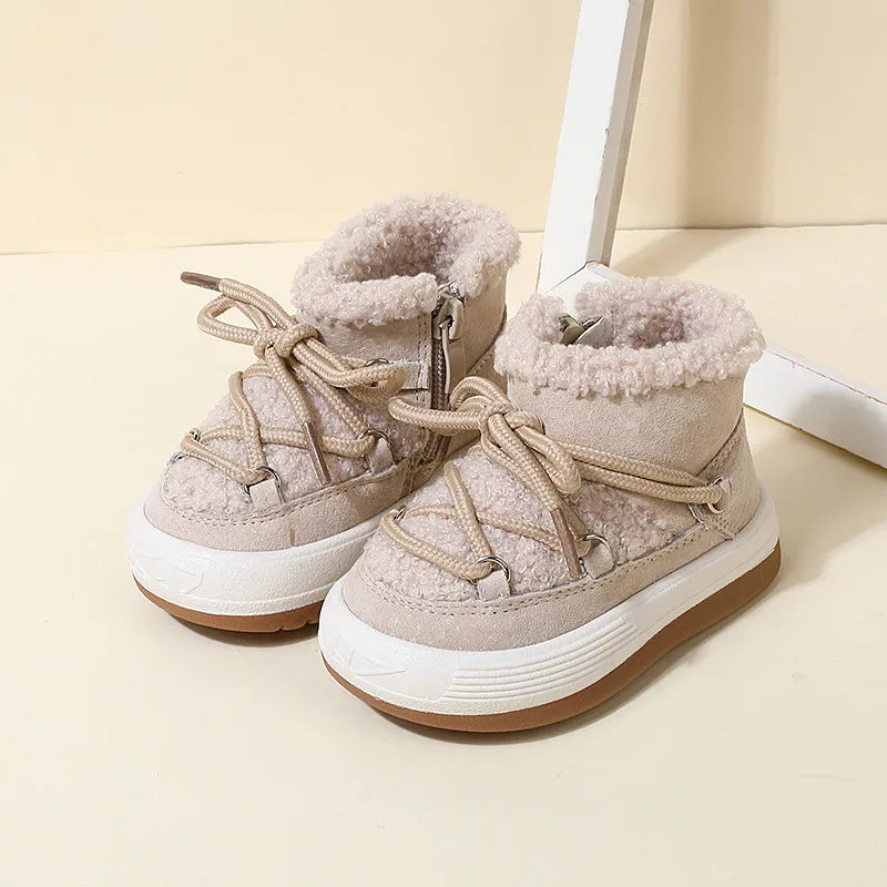 SnowPaws™ – Warme Anti-Rutsch Winterlaarsche – Kinder Schuhe