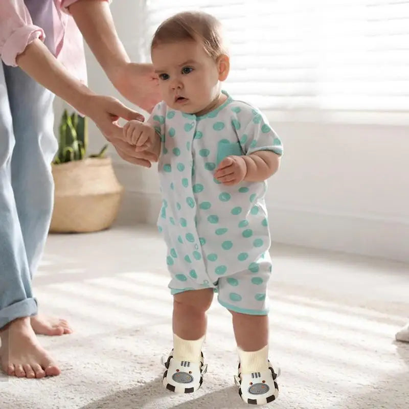 NestSteps™ – Warme Antirutsch Babyslofje – Komfortabel & Kuschelig
