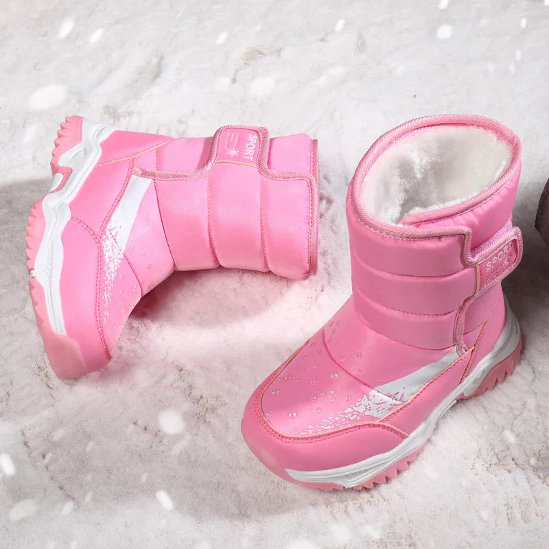 FunSnow™ – Winterstiefel für Chind – Wärmend, Wasserabweisend & Weich