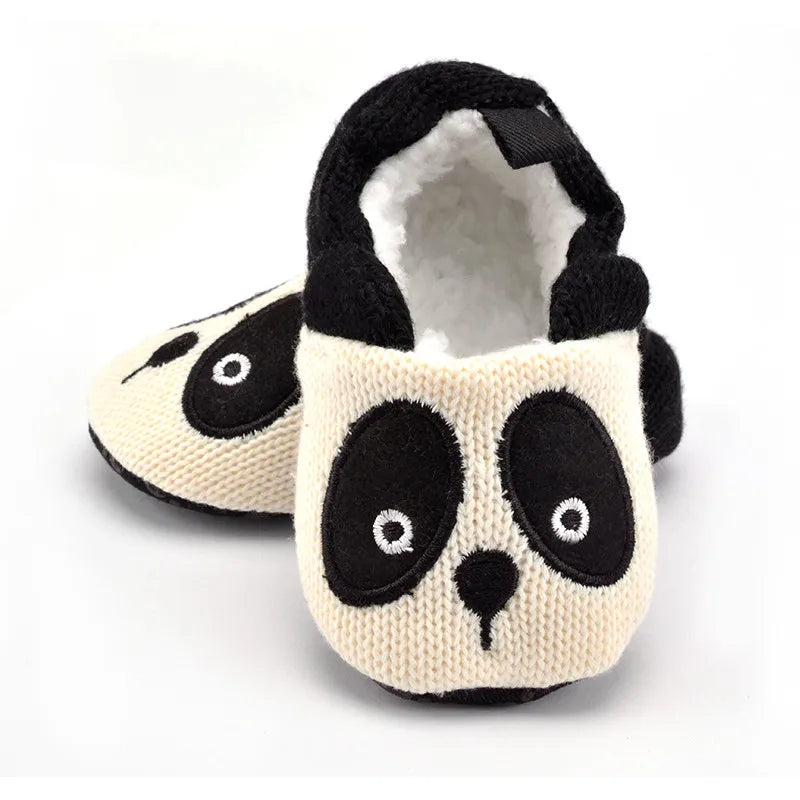 NestleToes™ – Antirutsch Babyslofje us Baumwolle – Warme Baby Schuhe
