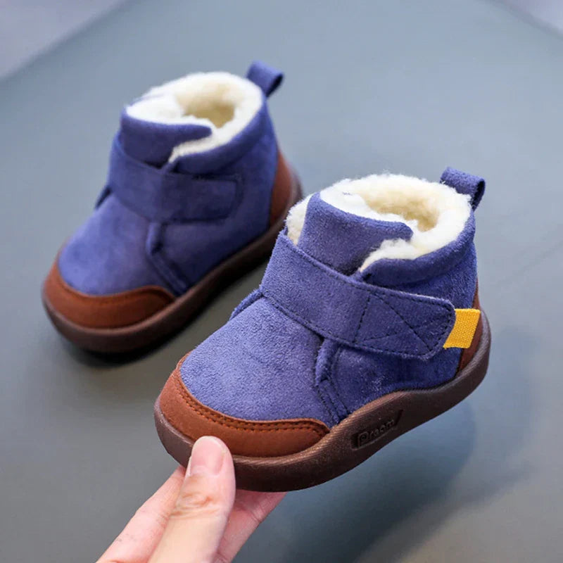 SnowCub™ – Warme Winterlaarsche mit Antirutsch-Sohli – Kinder Winterlaarsche