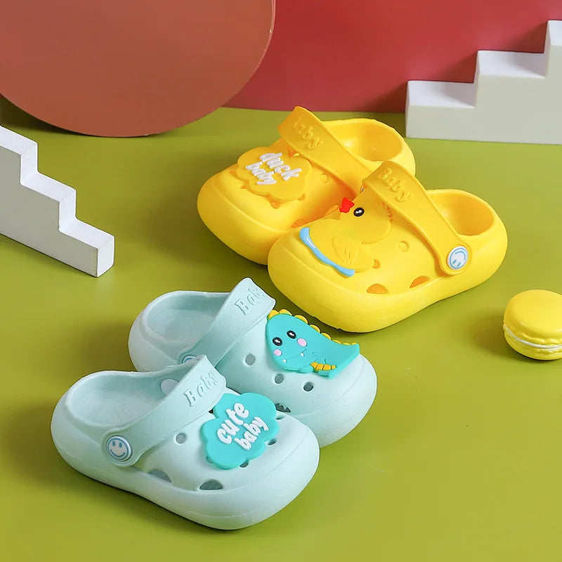 BreezeHops™ – Lichtig & Atmigs Design – Kinder Antirutsch Slippers